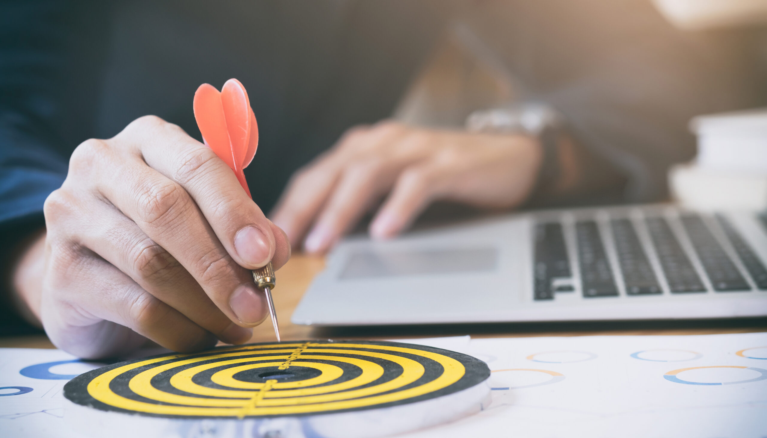 business strategy success target goals.